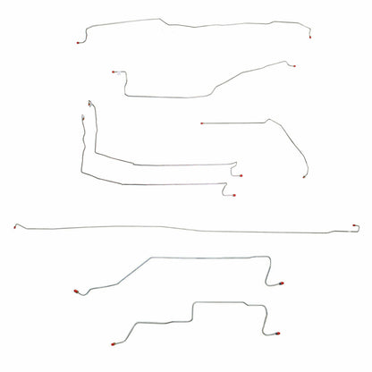 05-07 Chevrolet Silverado 1500 Brake Line Kit 4WD Reg Cab/Long Bed Stainless CBK0076SS - Complete Brake Line Kit Car Part People