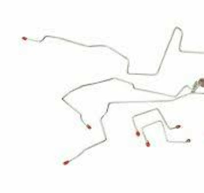 01-05 Ford Ranger Brake Line Kit 4WD Ext Cab/Short Bed AWABS - Complete Brake Line Kit Car Part People