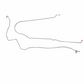 2002-2003 Ford Ranger Complete Brake Line Kit 4WD AWABS Ext Cab Stainless CBK0077SS