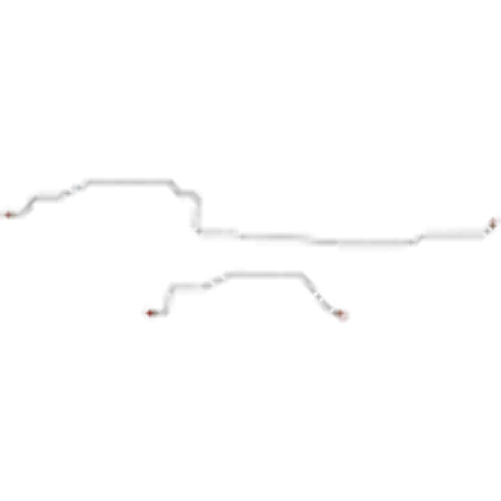 95-97 Dodge Ram 1500 Brake Line Kit 2WD Ext Cab/Short Bed RWABS