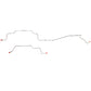 95-97 Dodge Ram 2500 Brake Line Kit 4x4 Ext Cab/Long Bed Stainless Steel CBK0080SS