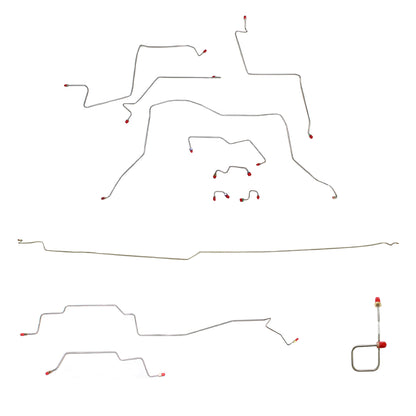 95-97 Dodge Ram 2500 Brake Line Kit 4x4 Ext Cab/Long Bed Stainless Steel CBK0080SS - Complete Brake Line Kit Car Part People