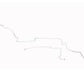 87-93 Ford Mustang Brake Line Kit V8 without Sub Frame Connectors - Complete Brake Line Kit Car Part People