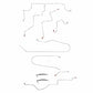 02-05 Dodge Ram 1500 Brake Line Kit 2WD Ext Cab/Short Bed  Stainless Steel