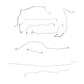 2002-04 Ford F-250 SD Complete Brake Line Kit Crew Cab/Short Bed Stainless CBK0085SS