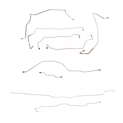 2002-04 Ford F-250 SD Complete Brake Line Kit Crew Cab/Short Bed Stainless CBK0085SS