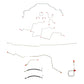 01-02 Dodge Ram 3500 Brake Line Kit 2WD Ext Cab/Long Bed  Stainless Steel