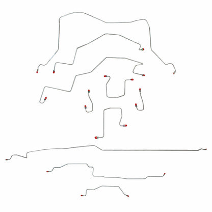 98-01 Dodge Ram 1500 Brake Line Kit 4WD Reg Cab/Short Bed RWABS
