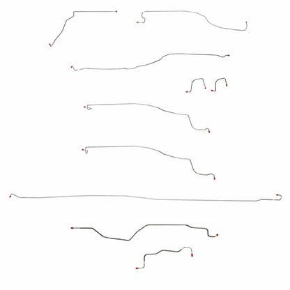 03-04 GMC Sierra 1500 Brake Line Kit 4WD Reg Cab/Long Bed - Complete Brake Line Kit Car Part People