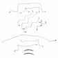 2002-2003 Dodge Durango RT Complete Brake Line Kit 4WD Rear Disc AWABS Steel CBK0096OM