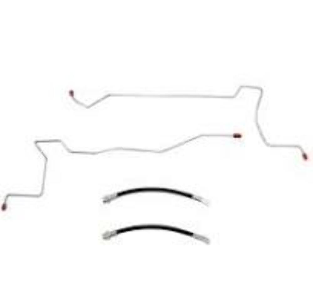 02-03 Durango RT 4WD Disc Brakes Complete Brake Line Kit Steel CBK0096OM - Complete Brake Line Kit Car Part People