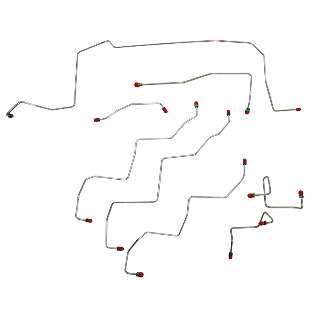 2002-2003 Dodge Durango RT Complete Brake Line Kit 4x4 CBK0096SS