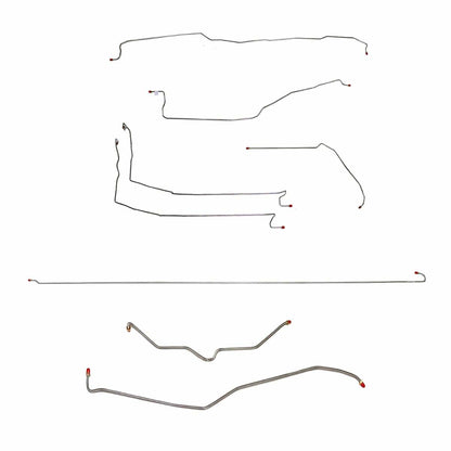 01-07 Chevrolet Silverado 2500 HD Ext Cab/Long Bed Stainless Steel - Complete Brake Line Kit Car Part People