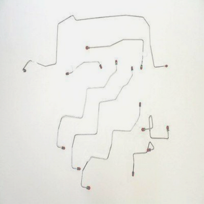 98-01 Ford Explorer Brake Line Kit 5.0L Stainless Steel - Complete Brake Line Kit Car Part People