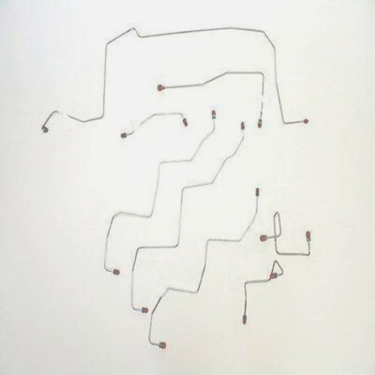 98-01 Ford Explorer Brake Line Kit 5.0L Stainless Steel - Complete Brake Line Kit Car Part People