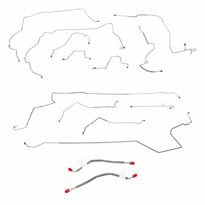 2000-2004 Honda Insight Complete Brake Line Kit Manual Stainless CBK0101SS