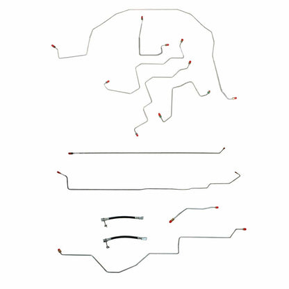 2006 Dodge Ram 1500 Brake Line Kit 4WD Reg Cab/Short Bed RWABS Steel