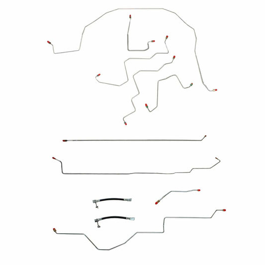 2006 Dodge Ram 1500 Complete Brake Line Kit 4WD Reg Cab/Short Bed Stainless Steel