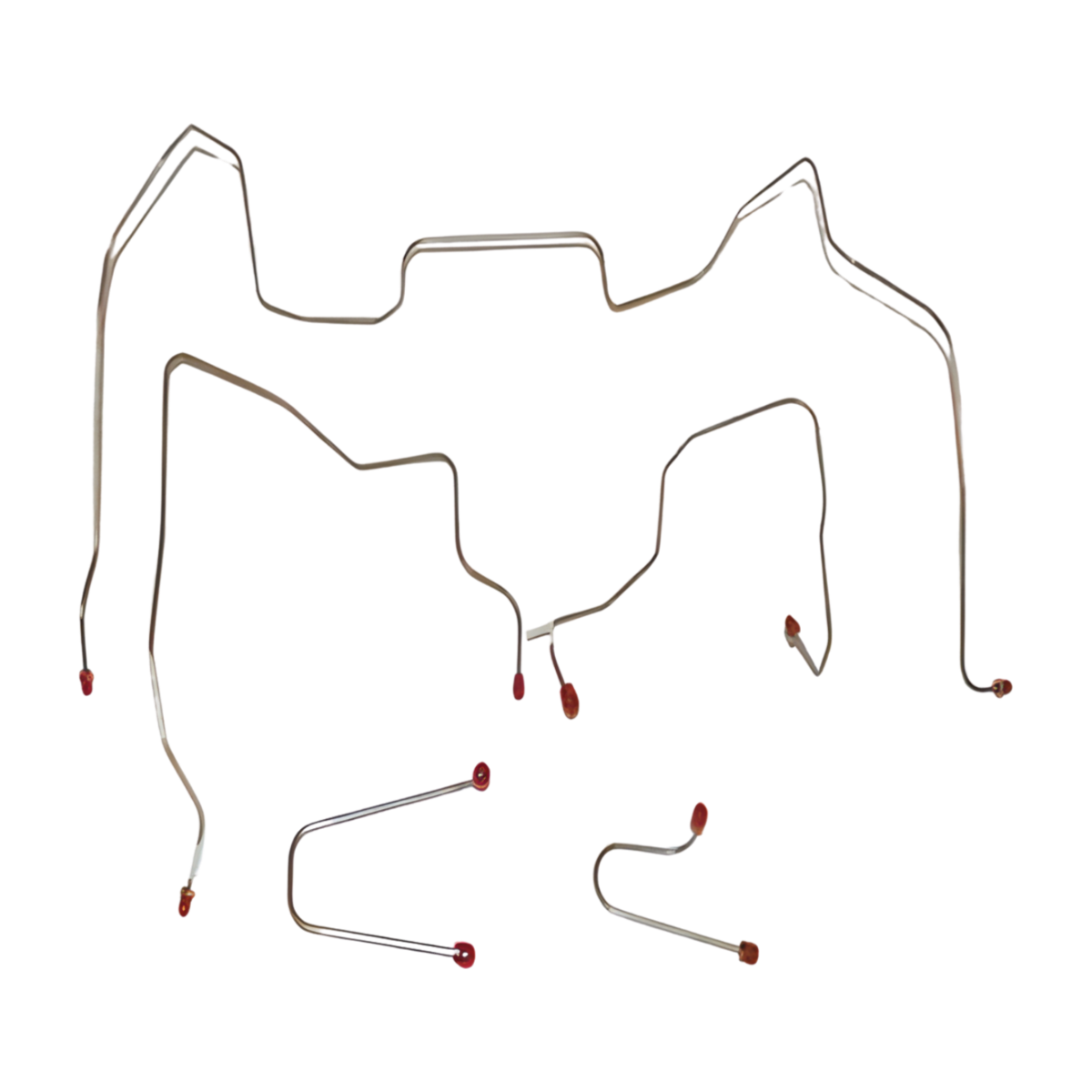 95-00 GMC Sierra K2500 Brake Line Kit Ext Cab/Short Bed Stainless Steel