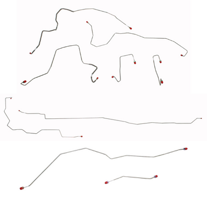 05-06 Ford F250 SD Brake Line Kit 4WD Ext Cab/Long Bed Stainless - CBK0105SS - Complete Brake Line Kit Car Part People