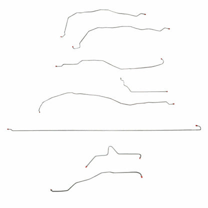 01-07 Chevrolet Silverado 2500 HD Ext Cab/Short Bed 6.0L V8 - Complete Brake Line Kit Car Part People