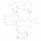 00-07 Ford Focus Brake Line Kit  Stainless Steel