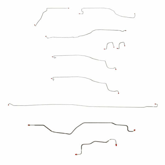 03-04 Chevrolet Silverado 1500 Brake Line Kit 2WD - Complete Brake Line Kit Car Part People
