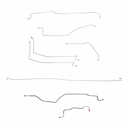 99-02 Chevrolet Silverado 1500 2WD Reg Cab/Long Bed - Complete Brake Line Kit Car Part People