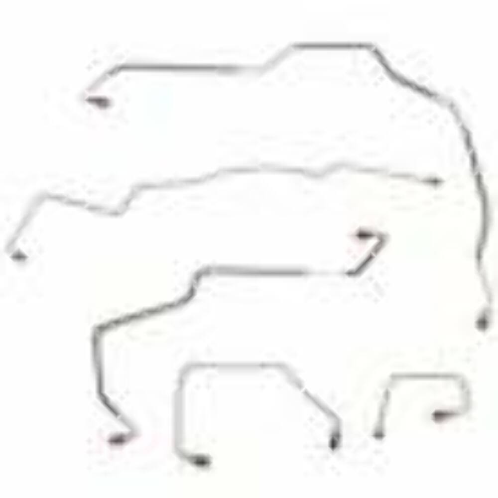 00-05 Chevrolet Cavalier Brake Line Kit AWABS - Complete Brake Line Kit Car Part People