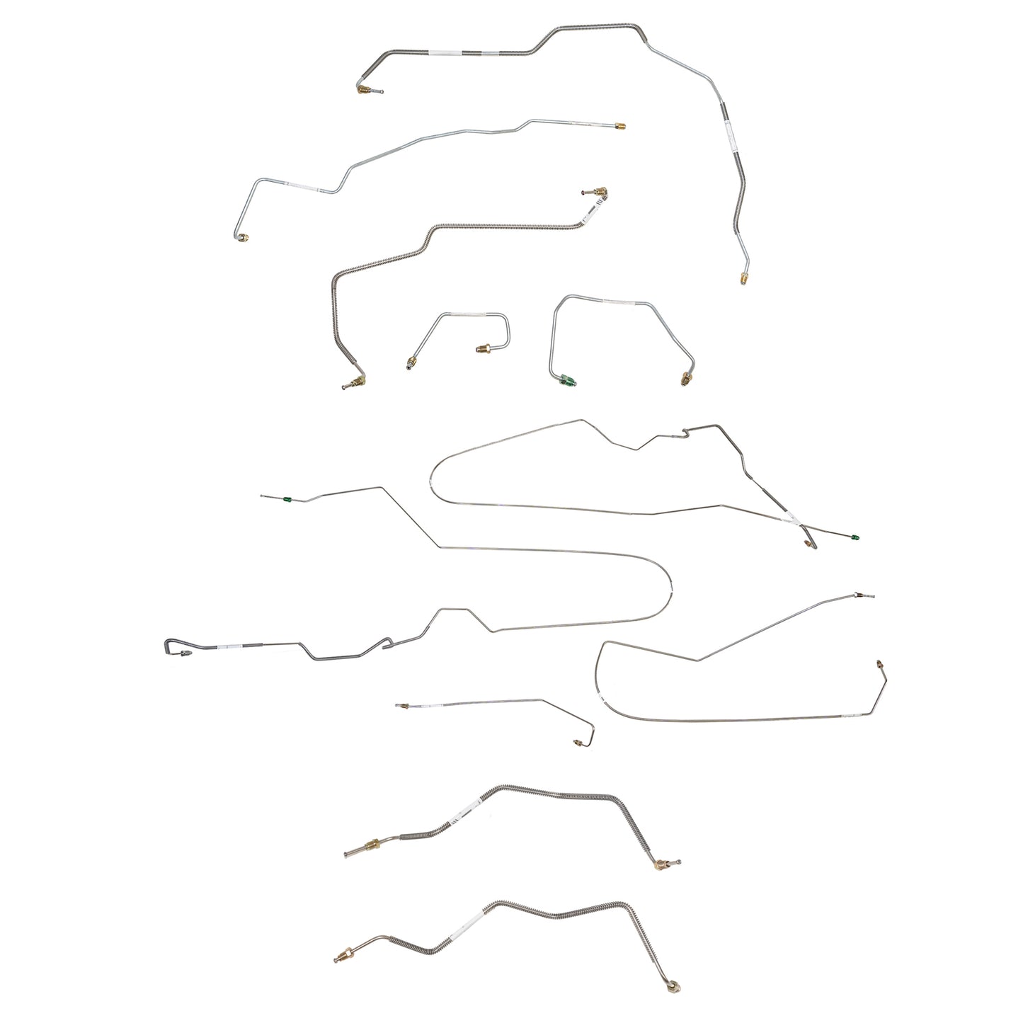 2000-2005 Chevrolet Cavalier Complete Brake Line Kit w/ ABS Stainless Steel CBK0115SS