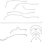 98-01 Dodge Ram 2500 Brake Line Kit 4WD Reg Cab/Long Bed RWABS Auto Trans - Complete Brake Line Kit Car Part People