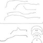 98-01 Dodge Ram 2500 Brake Line Kit 4WD Reg Cab/Long Bed RWABS Auto Trans