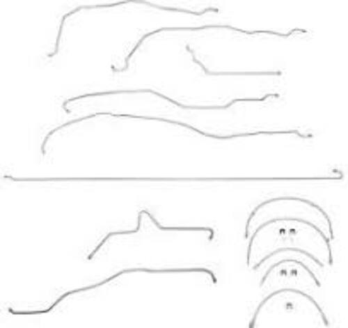 98-01 Dodge Ram 2500 Brake Line Kit 4WD Reg Cab/Long Bed RWABS Auto Trans