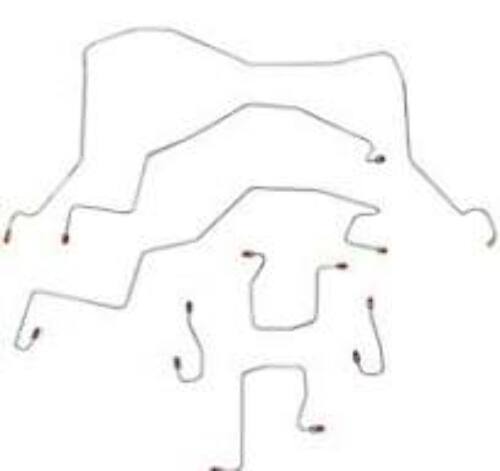 98-01 Dodge Ram 2500 Brake Line Kit 4WD Reg Cab/Long Bed  Stainless Steel