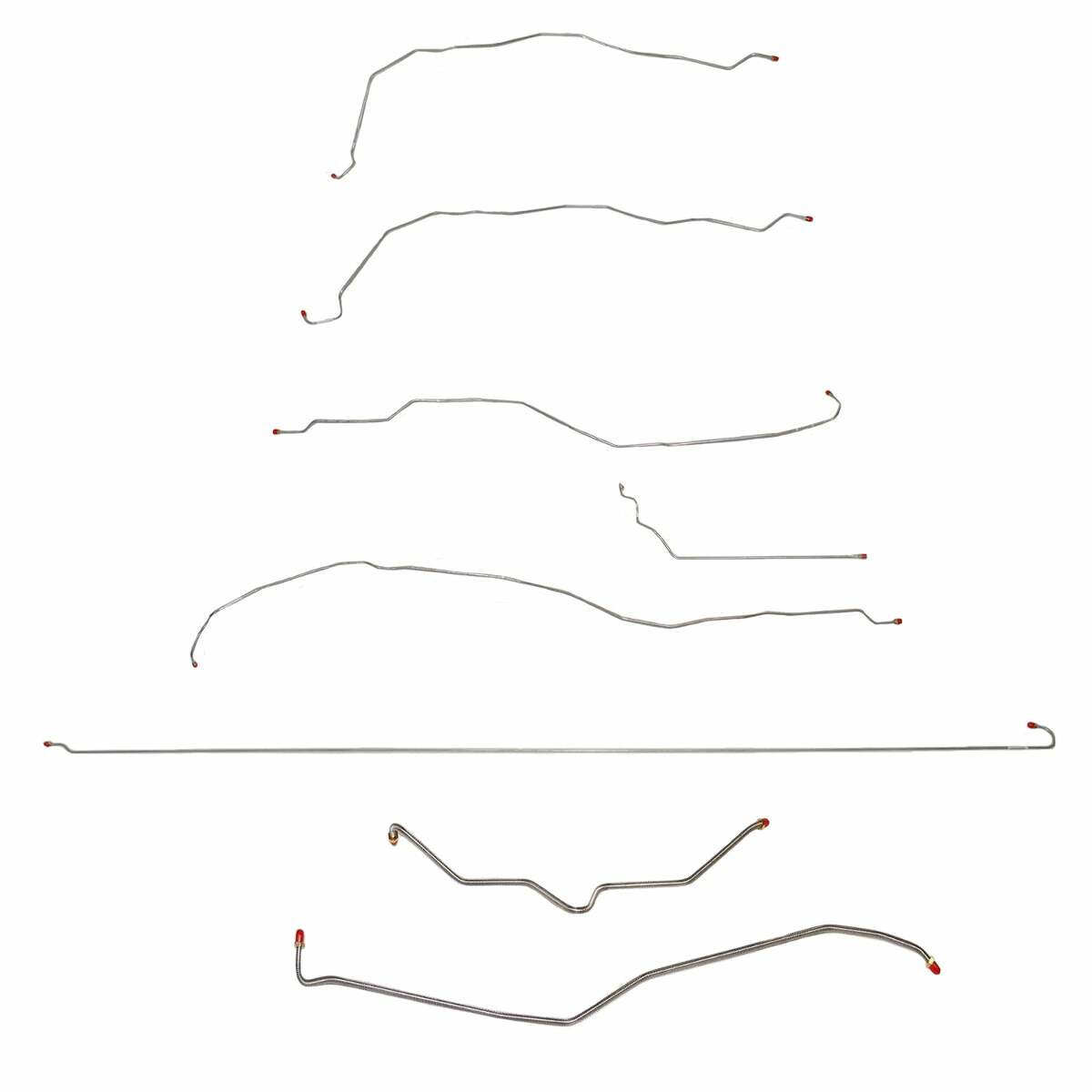 01-07 Chevrolet Silverado 2500 HD Brake Line Kit Crew Cab/Long Bed 6.6L 8.1L - Complete Brake Line Kit Car Part People