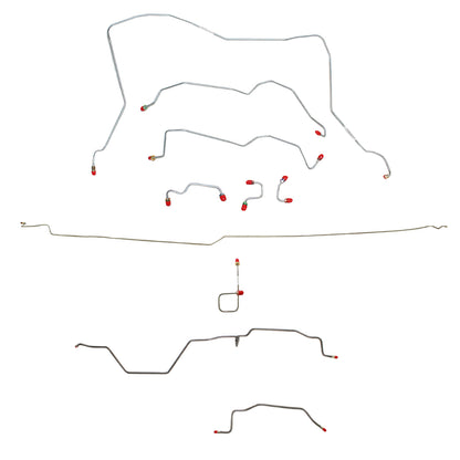 95-97 Dodge Ram 2500 Brake Line Kit 4WD Ext Cab/Long Bed RWABS Manual Trans CBK0120OM - Complete Brake Line Kit Car Part People