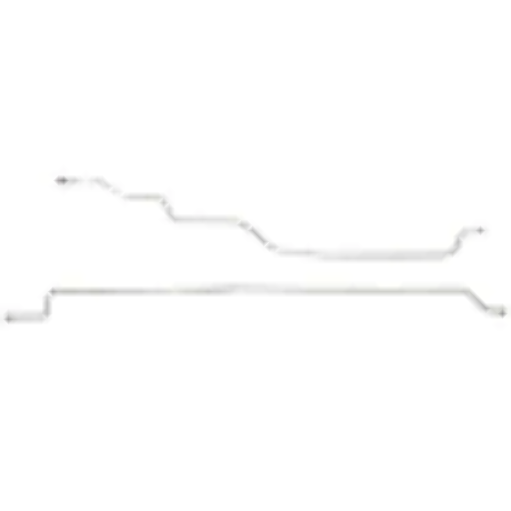 01-03 FORD F-150 SVT Lightning Complete Brake Line Kit Fine Lines CBK0122OM - Complete Brake Line Kit Car Part People