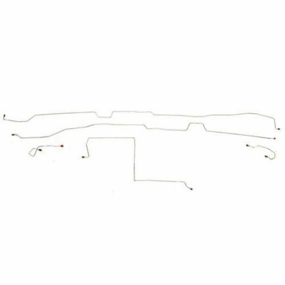 1999-03 Ford Windstar Complete Brake Line Kit Rear Drums Steel - CBK0125OM - Complete Brake Line Kit Car Part People