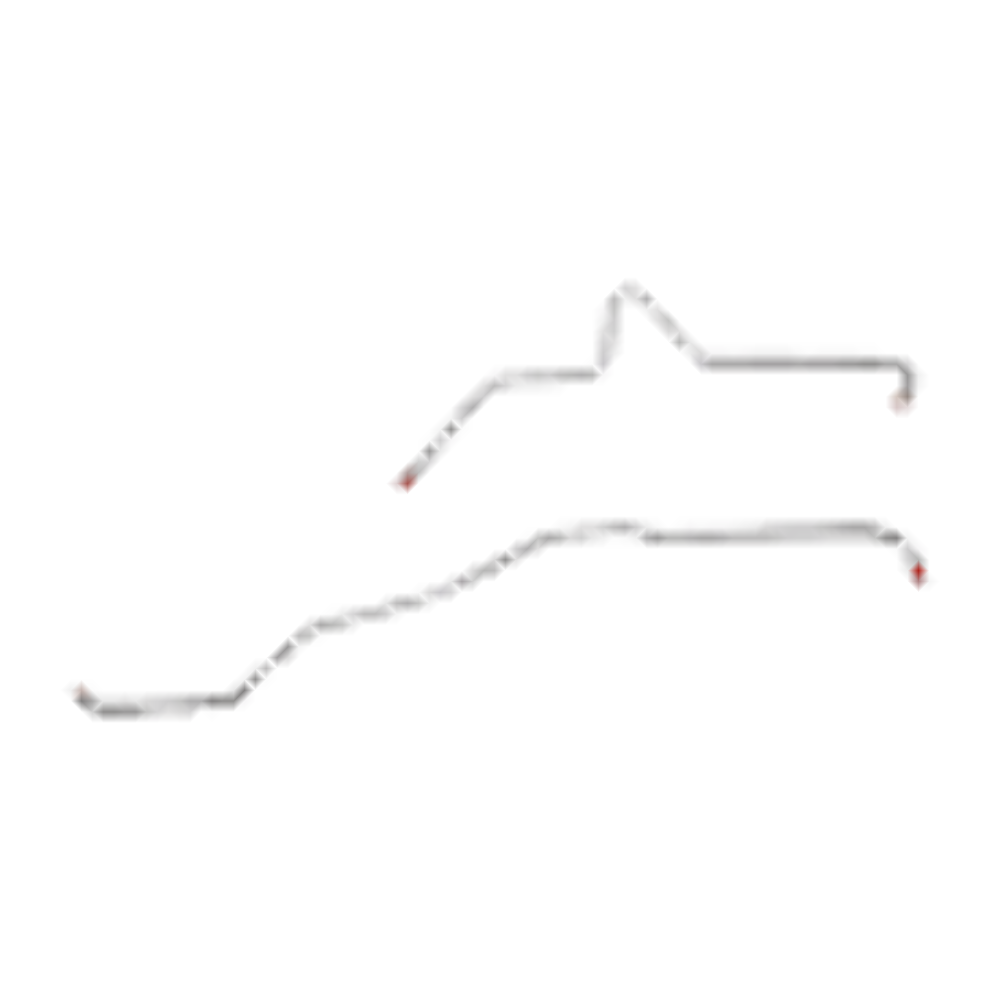 01-07 Chevrolet 2500 HD Brake Line Kit Crew Cab/Long Bed Stainless Steel - Complete Brake Line Kit Car Part People