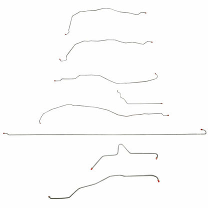 01-07 Chevrolet 2500 HD Brake Line Kit Crew Cab/Long Bed Stainless Steel - Complete Brake Line Kit Car Part People