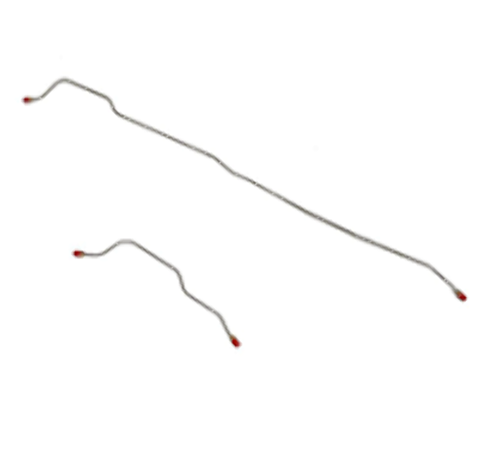 1965-66 Ford Mustang Complete Brake Line Kit Dual Exhaust Disc Brake - CBK0127OM - Complete Brake Line Kit Car Part People