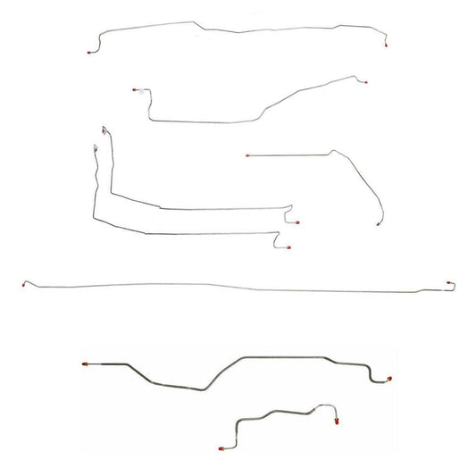 Complete Brake Line Kit for 99-02 Chevy Silverado 4WD Reg CabShort Bed-CBK0130OM - Complete Brake Line Kit Car Part People