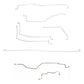 Complete Brake Line Kit for 99-02 Chevy Silverado 4WD Reg CabShort Bed-CBK0130OM