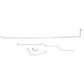 1981-86 Chevrolet K30 Complete Brake Line Kit No ABS Crew Cab Long Bed CBK0136OM