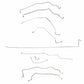 1981-86 Chevrolet K30 Complete Brake Line Kit No ABS Crew Cab Long Bed CBK0136SS