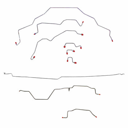 1995-97 Dodge Ram 2500 Brake Line Kit 2WD Rear ABS Quad Cab Long Bed - CBK0139OM