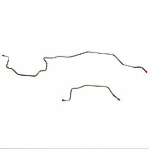 1998-01 Dodge Ram 3500 Dually 2WD Complete Brake Line Kit Steel - CBK0144OM