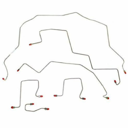 1998 - 2001 Dogde RAM 2500 Complete Brake Line Kit - CBK0148SS