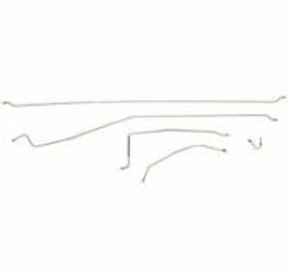 1987-91 Chevrolet R3500 Complete Brake Line Set 2wd Crew Cab Long Bed -CBK0152OM - Complete Brake Line Kit Car Part People