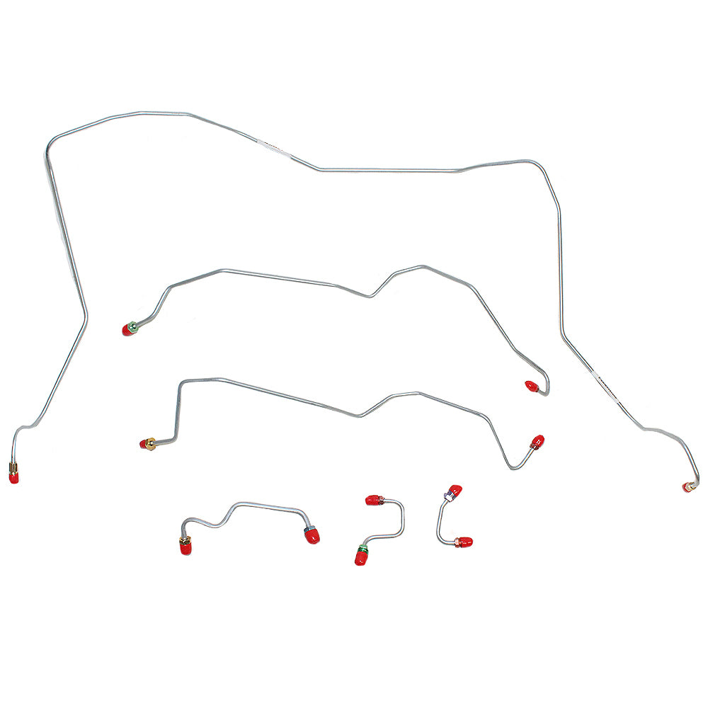 1995-1997 Dodge Ram 3500 Complete Brake Line Kit 4WD DRW Cab & Chassis Stainless CBK0154SS